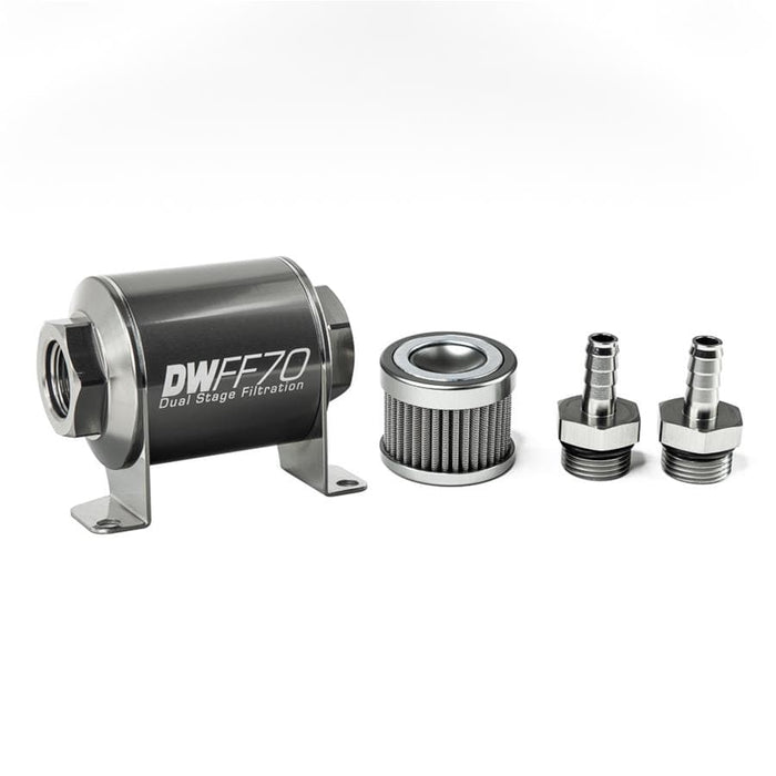 DeatschWerks DeatschWerks Inline Fuel Filters 8-03-070-100K-38 Autofit