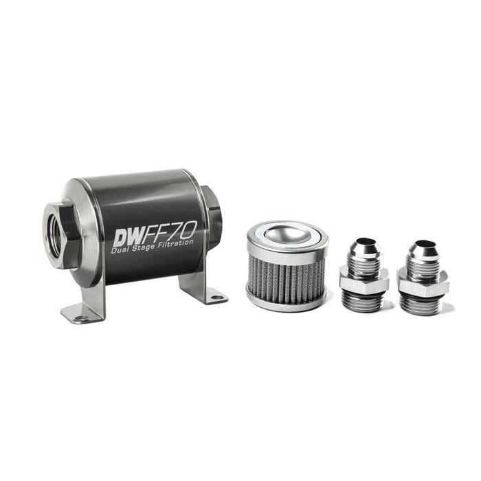 DeatschWerks DeatschWerks Inline Fuel Filters 8-03-070-100K-8 Autofit