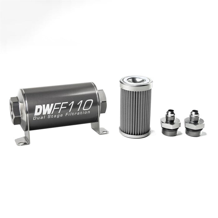 DeatschWerks DeatschWerks Inline Fuel Filters 8-03-110-100K-6 Autofit