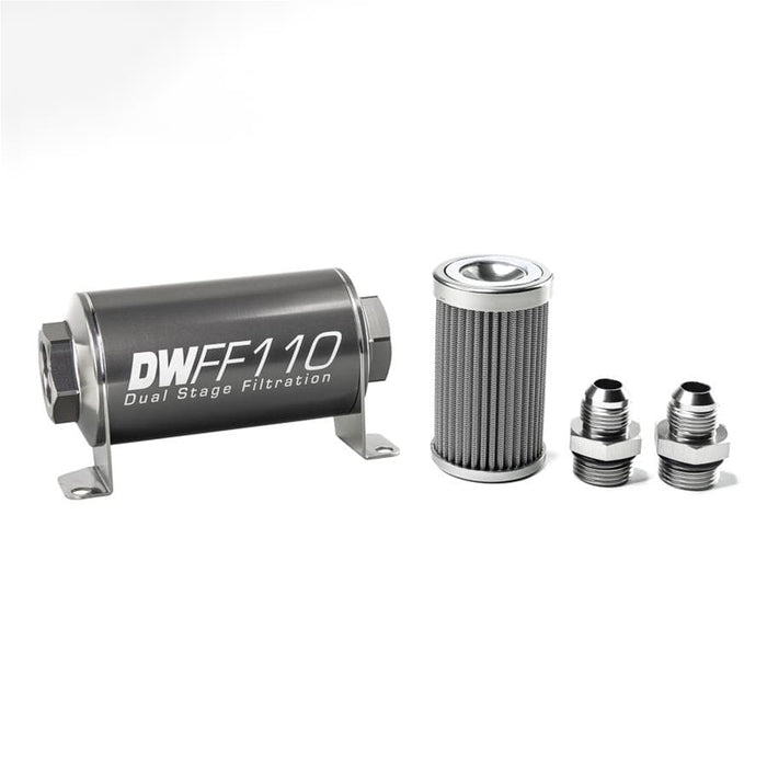DeatschWerks DeatschWerks Inline Fuel Filters 8-03-110-100K-8 Autofit