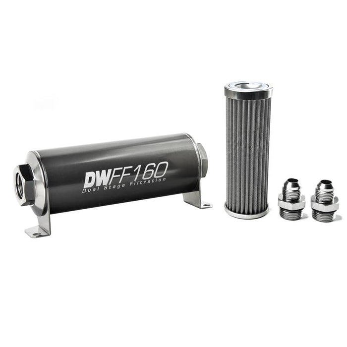 DeatschWerks DeatschWerks Inline Fuel Filters 8-03-160-100K-8 Autofit