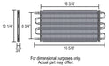Derale Cooling Products Derale 7000 Series Tube and Fin Transmission Coolers 13204 Autofit