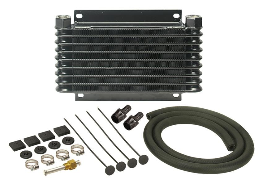 Derale Cooling Products Derale 9000 Series Fin and Plate Transmission Coolers 13612 Autofit