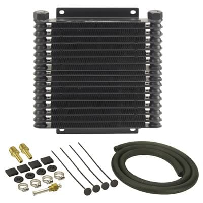 Derale Cooling Products Derale 9000 Series Fin and Plate Transmission Coolers 13614 Autofit