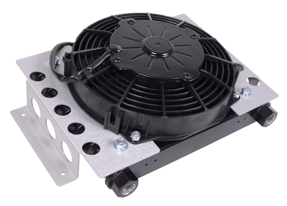 Derale Cooling Products Derale Atomic-Cool Remote Fan-Mounted Oil Coolers 13754 Autofit