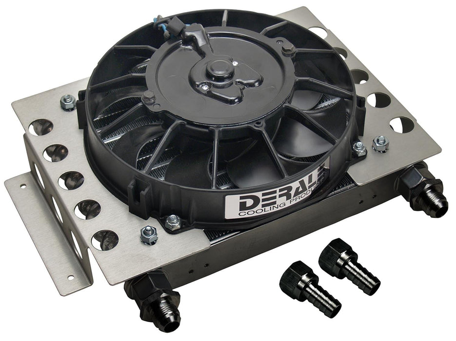 Derale Cooling Products Derale Atomic-Cool Remote Fan-Mounted Oil Coolers 15850 Autofit