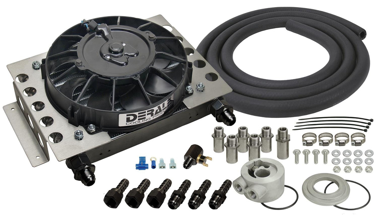 Derale Cooling Products Derale Atomic-Cool Remote Fluid Coolers 15450 Autofit