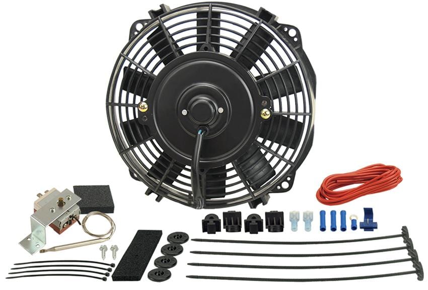 Derale Cooling Products Derale Dyno-Cool Straight Blade Fans 16309 Autofit