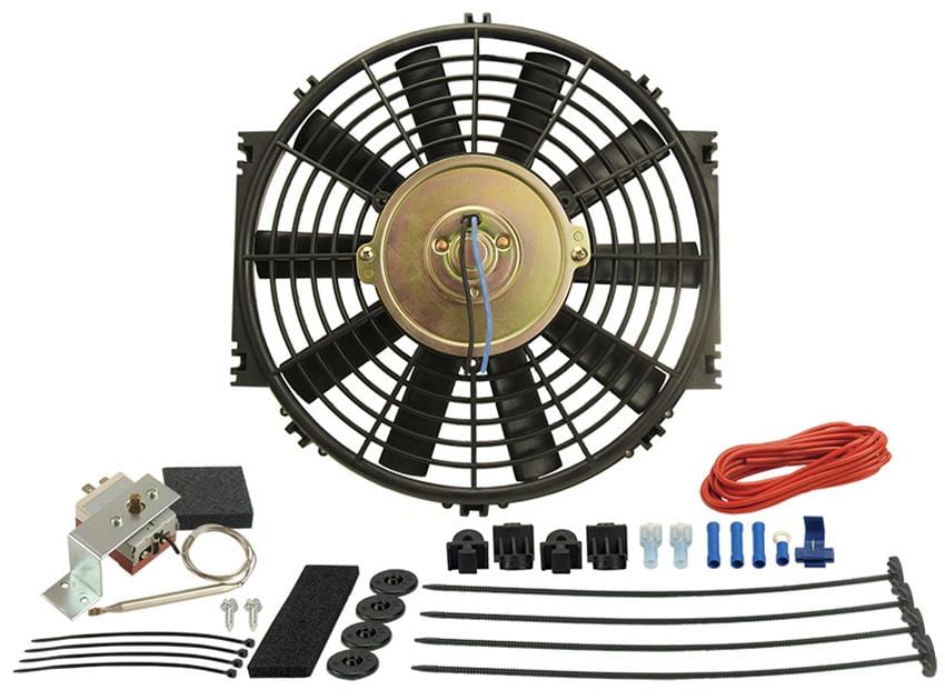 Derale Cooling Products Derale Dyno-Cool Straight Blade Fans 16310 Autofit