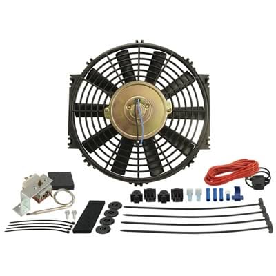 Derale Cooling Products Derale Dyno-Cool Straight Blade Fans 16310 Autofit