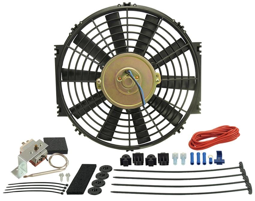 Derale Cooling Products Derale Dyno-Cool Straight Blade Fans 16312 Autofit