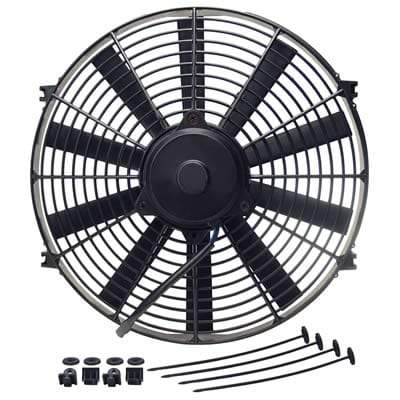 Derale Cooling Products Derale Dyno-Cool Straight Blade Fans 16914 Autofit