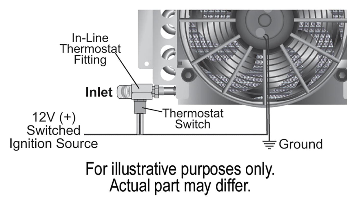 Derale Cooling Products Derale Electra-Cool Remote Fluid Coolers 15500 Autofit