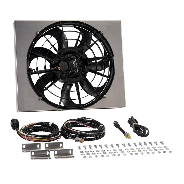 Derale Cooling Products Derale Electric Fan Brushless Powerpacks 67923-195 Autofit