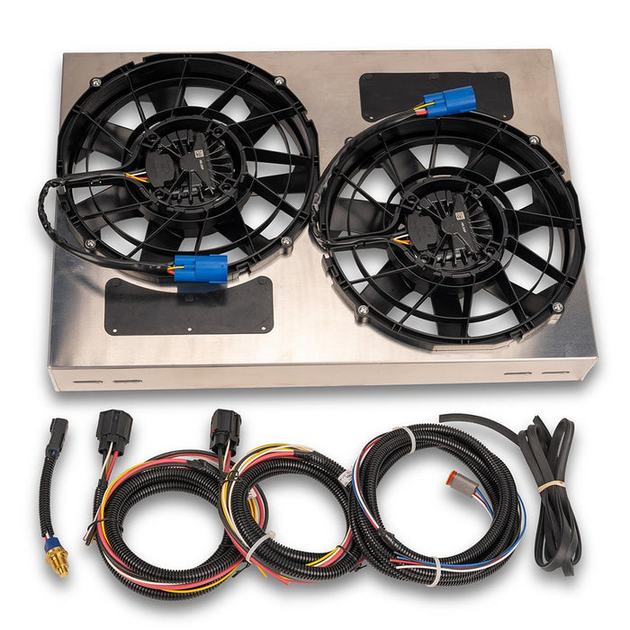 Derale Cooling Products Derale Electric Fan Brushless Powerpacks 67942-195 Autofit