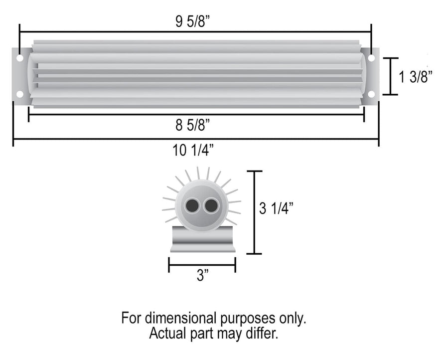 Derale Cooling Products Derale Heat Sink Fluid Coolers 13279 Autofit