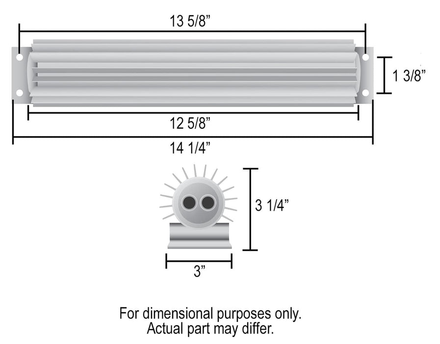 Derale Cooling Products Derale Heat Sink Fluid Coolers 13280 Autofit