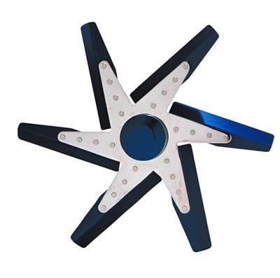 Derale Cooling Products Derale Hi Performance Aluminum Narrow Blade Flex Fans 19518 Autofit