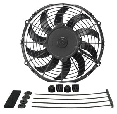 Derale Cooling Products Derale High-Output Curved Blade Fans 16110 Autofit