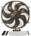 Derale Cooling Products Derale High-Output Curved Blade Fans 16136 Autofit