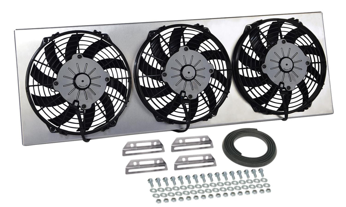 Derale Cooling Products Derale High-Output Direct-Fit Triple RAD Fan and Shroud Kits 16839 Autofit