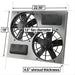 Derale Cooling Products Derale High-Output Dual RAD Fan and Shroud Kits 16830 Autofit