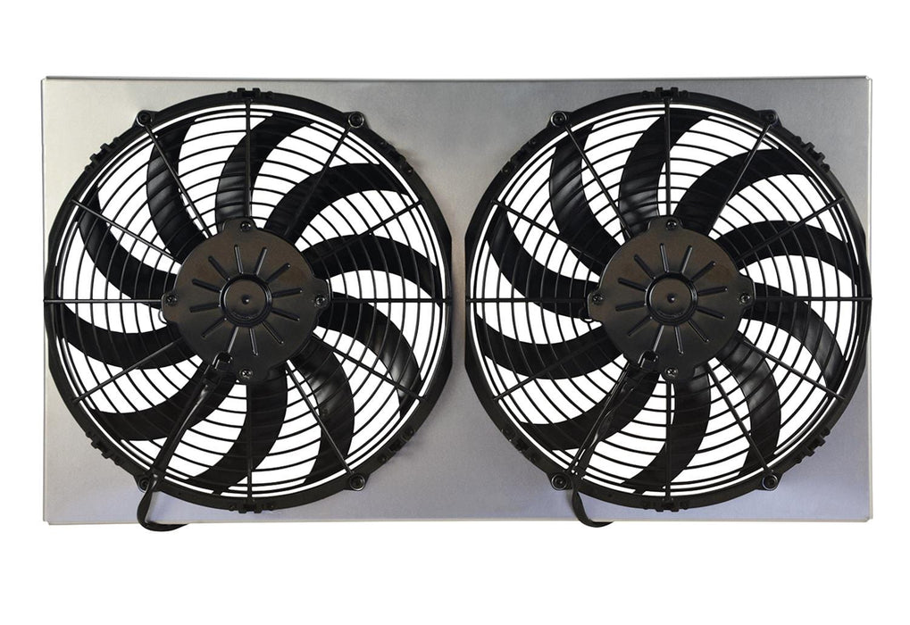 Derale Cooling Products Derale High-Output Dual RAD Fan and Shroud Kits 16850 Autofit