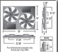 Derale Cooling Products Derale High-Output Dual RAD Fan and Shroud Kits 16927 Autofit