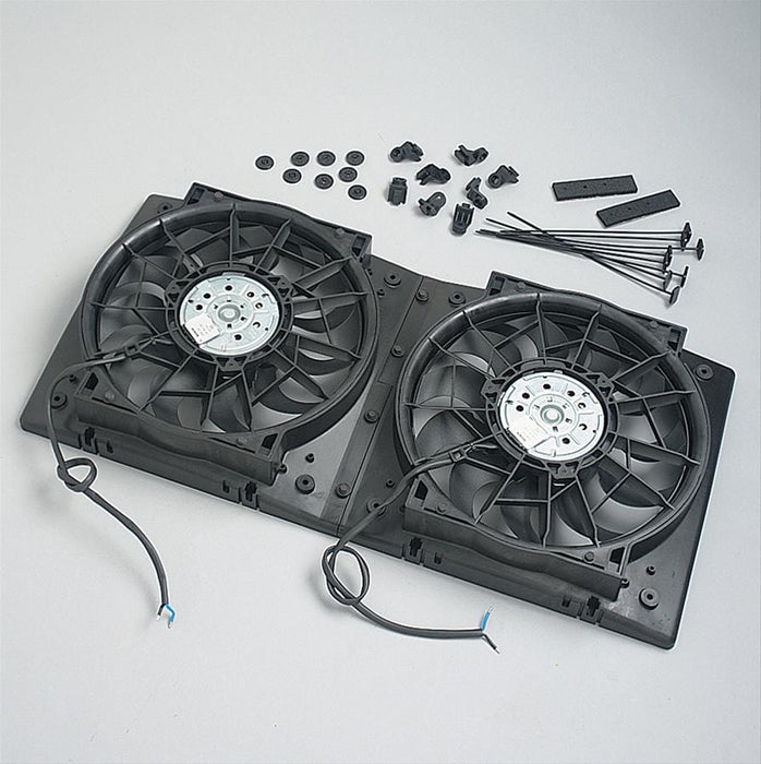 Derale Cooling Products Derale High-Output Dual RAD Fan and Shroud Kits 16928 Autofit