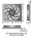 Derale Cooling Products Derale High-Output RAD Fan and Shroud Powerpacks 66828 Autofit