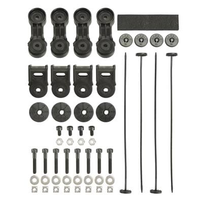 Derale Cooling Products Derale High-Output RAD Fan Mounting Brackets 16746 Autofit