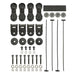 Derale Cooling Products Derale High-Output RAD Fan Mounting Brackets 16746 Autofit