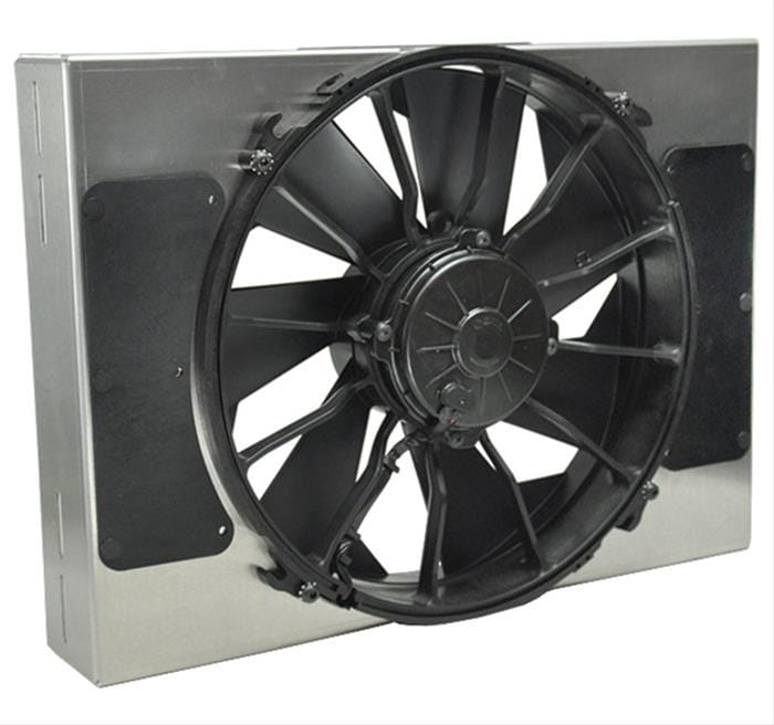 Derale Cooling Products Derale High-Output Single RAD Fan and Shroud Kits 16814 Autofit
