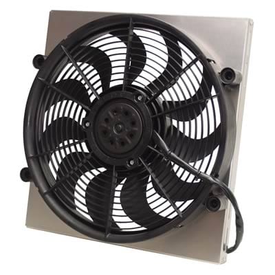 Derale Cooling Products Derale High-Output Single RAD Fan and Shroud Kits 16816 Autofit