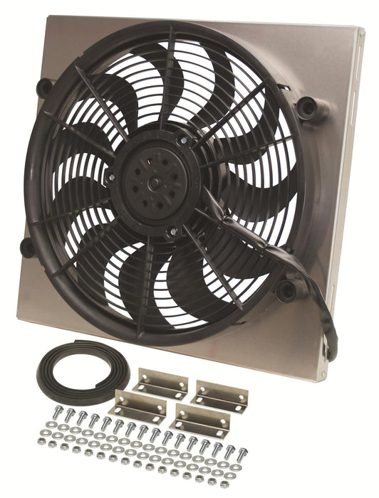 Derale Cooling Products Derale High-Output Single RAD Fan and Shroud Kits 16818 Autofit