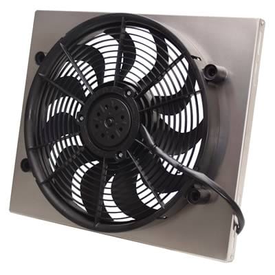 Derale Cooling Products Derale High-Output Single RAD Fan and Shroud Kits 16821 Autofit