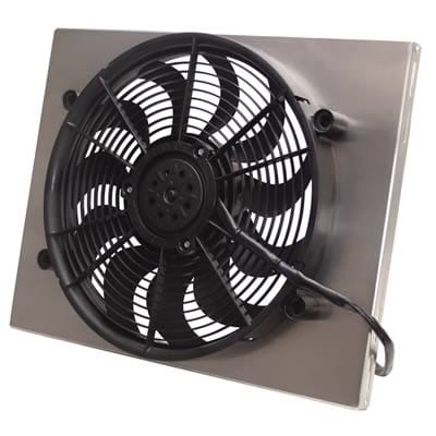 Derale Cooling Products Derale High-Output Single RAD Fan and Shroud Kits 16822 Autofit