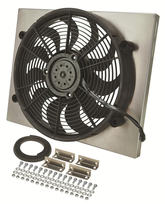 Derale Cooling Products Derale High-Output Single RAD Fan and Shroud Kits 16823 Autofit