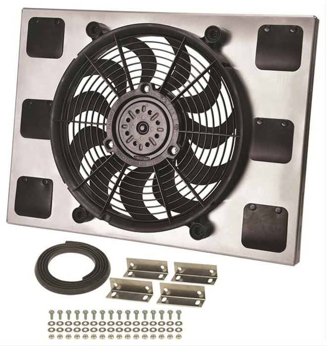 Derale Cooling Products Derale High-Output Single RAD Fan and Shroud Kits 16827 Autofit