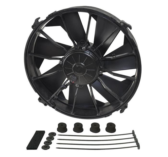 Derale Cooling Products Derale High-Output Single RAD Fans 16924 Autofit