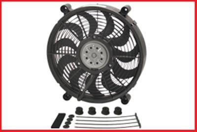 Derale Cooling Products Derale High-Output Single RAD Fans 18214 Autofit