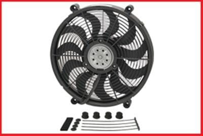 Derale Cooling Products Derale High-Output Single RAD Fans 18217 Autofit
