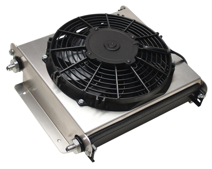 Derale Cooling Products Derale Hyper-Cool Extreme Remote Fluid Coolers with Fan 13870 Autofit