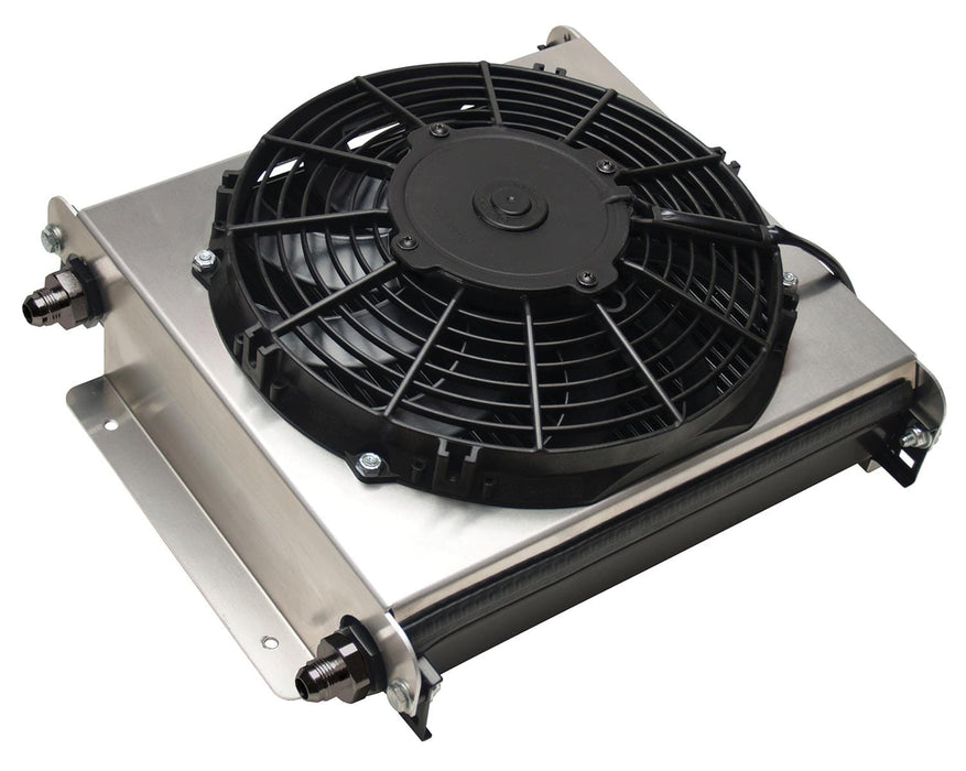 Derale Cooling Products Derale Hyper-Cool Extreme Remote Fluid Coolers with Fan 15870 Autofit