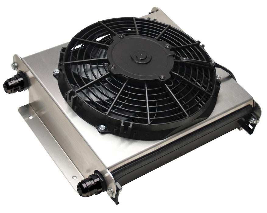 Derale Cooling Products Derale Hyper-Cool Extreme Remote Fluid Coolers with Fan 15875 Autofit
