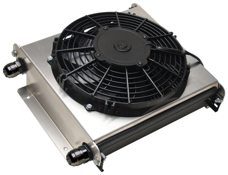 Derale Cooling Products Derale Hyper-Cool Extreme Remote Fluid Coolers with Fan 15876 Autofit