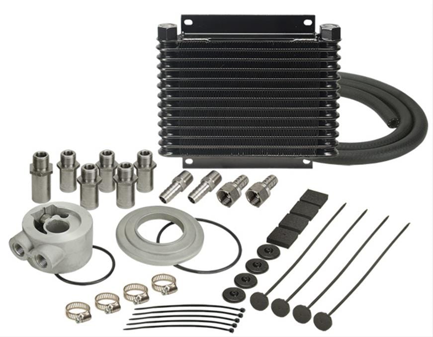 Derale Cooling Products Derale Plate and Fin Engine Oil Coolers 15405 Autofit