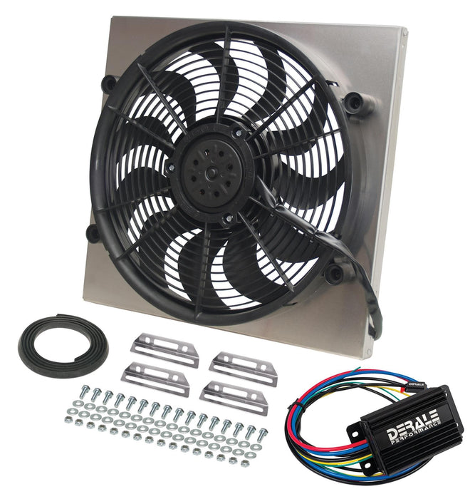 Derale Cooling Products Derale PWM Electric Fan Powerpacks 66819 Autofit