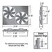 Derale Cooling Products Derale PWM Electric Fan Powerpacks 66825 Autofit