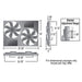 Derale Cooling Products Derale PWM Electric Fan Powerpacks 66836 Autofit
